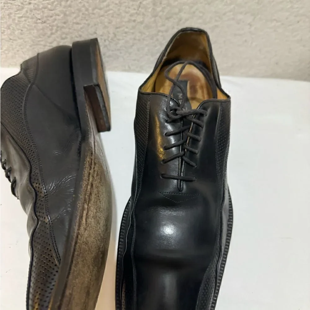 MEZLAN ' Gorgeous Black Leather men’s shoes size 9.5 M